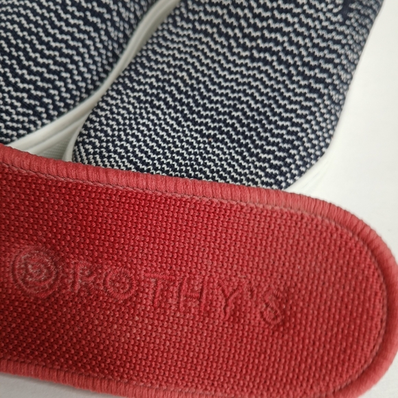 Rothy's The Sneaker Womens Size 6 US Navy Maritime Casual Fabric Slip On Shoes - Picture 8 of 10